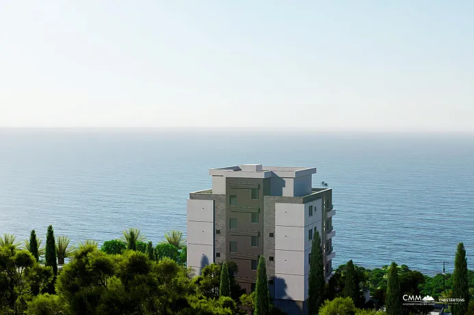Luxury 4-Story Complex with a Pool and Panoramic Sea View